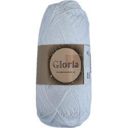 Gloria, ett garn som är tillverkat av ekologiskt och återvunnen bomull.