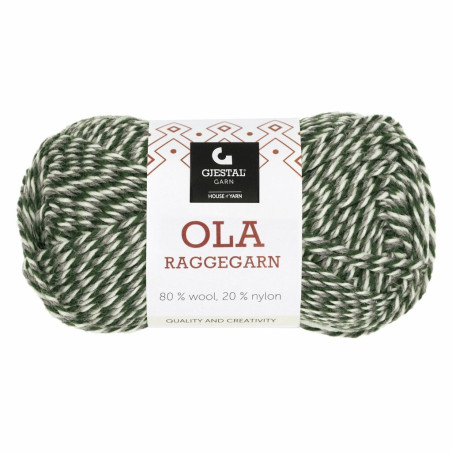 Ola Raggegarn 717 Grå/Grön/Vit