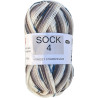 Sock 4 Multi print 10 Natur/Beige/Brun