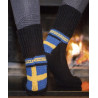 Strumpor med Sveriges flagga 1402-7 Nedladdningsbart