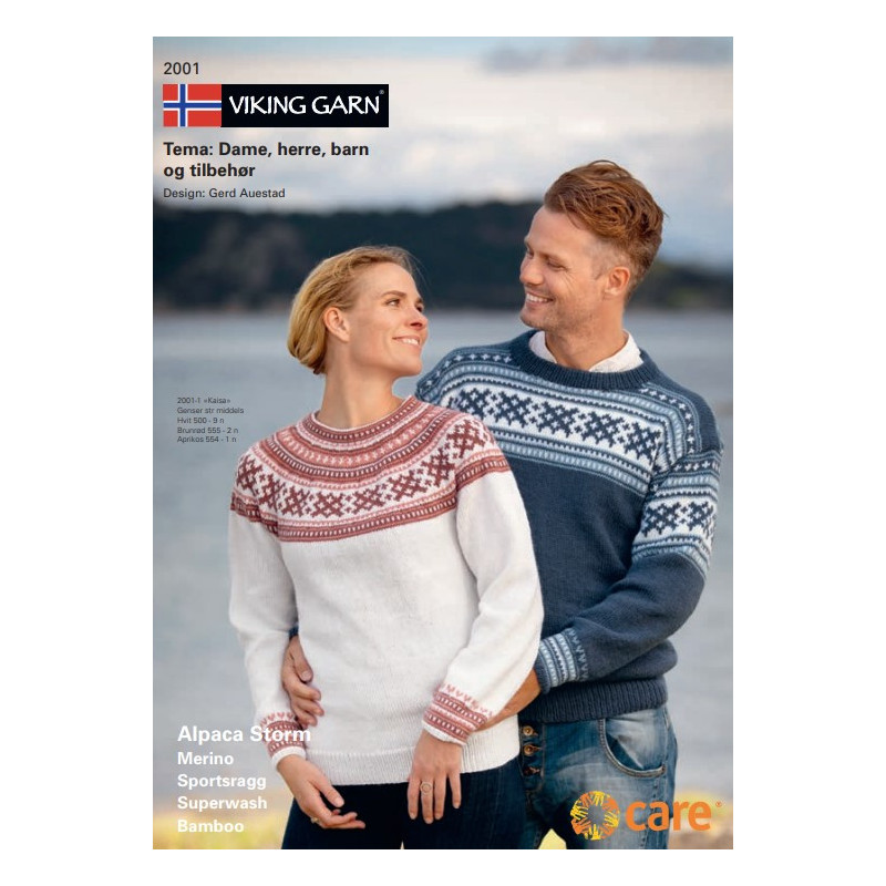 Mönsterkatalog 2001 Viking Garn