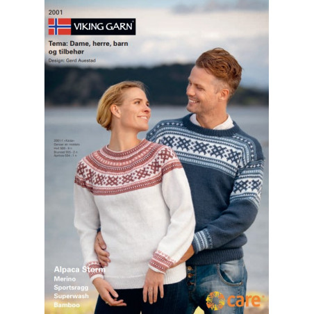 Mönsterkatalog 2001 Viking Garn