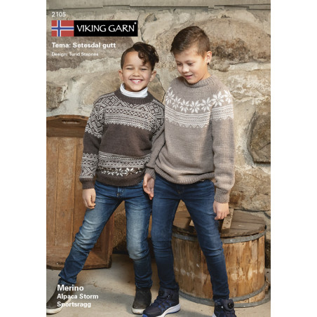 Mönsterkatalog 2105 Viking Garn