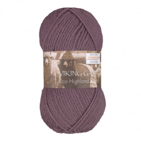 Eco Highland wool Lila 268